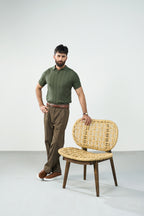 Knitted Polo - Green