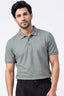 Textured Polo - Ash Green