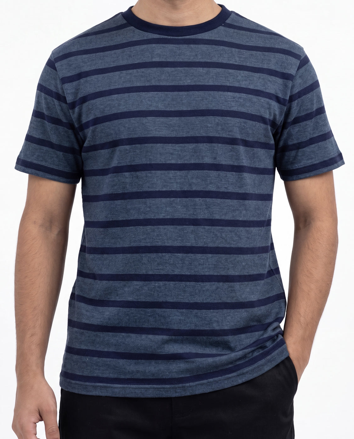 Navy Stripe Tee