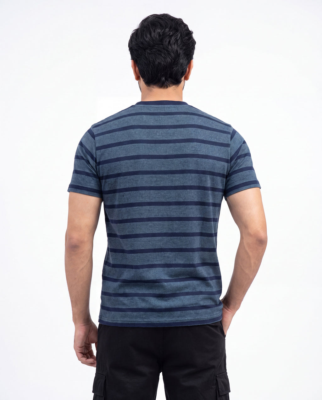 Navy Stripe Tee
