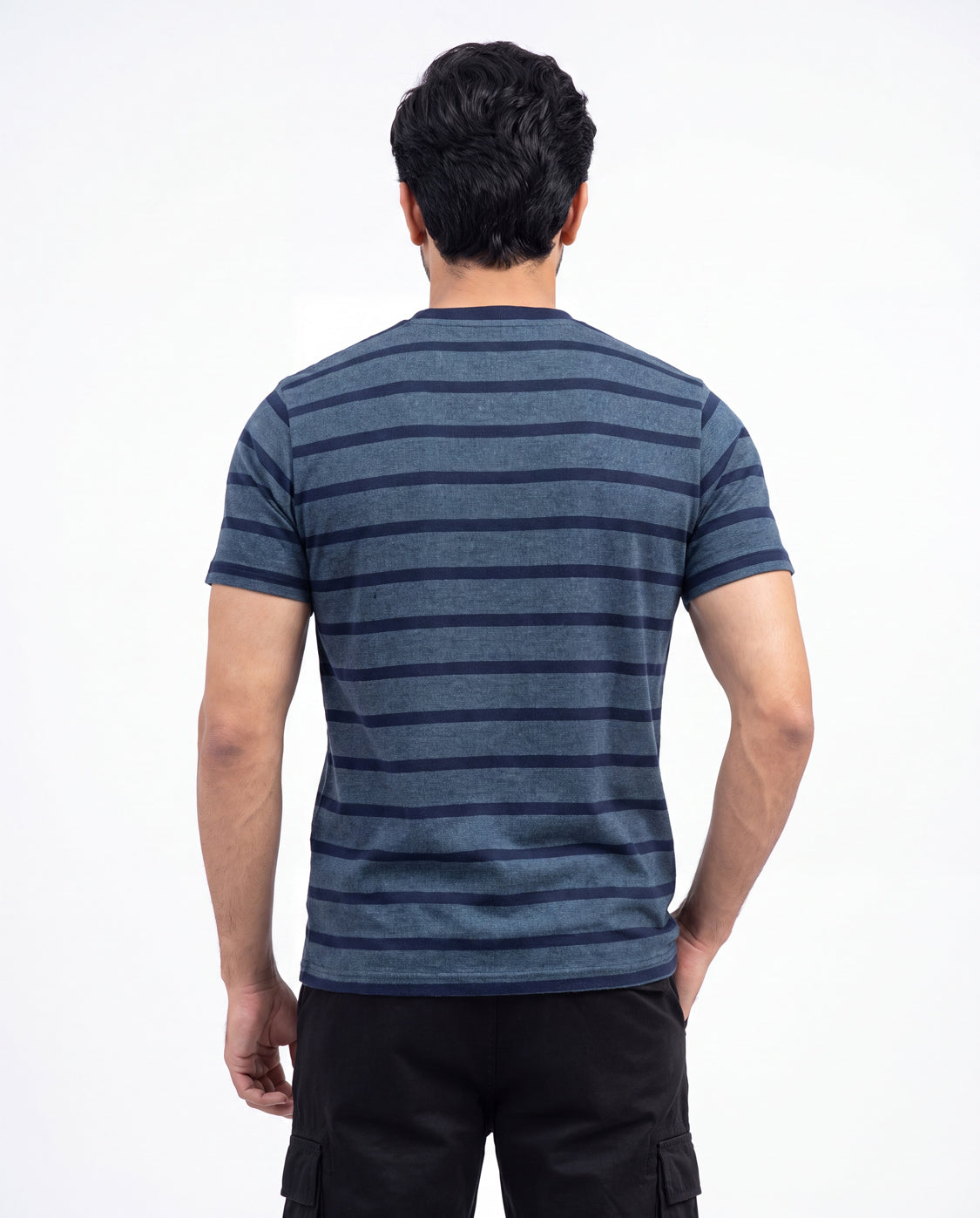 Navy Stripe Tee