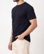 Textured Crew Neck Tee - Black