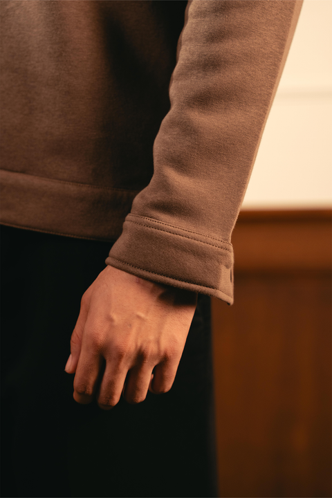 Full Zipper Jacket – Brown