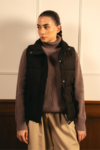 Puffer Gillet - Black