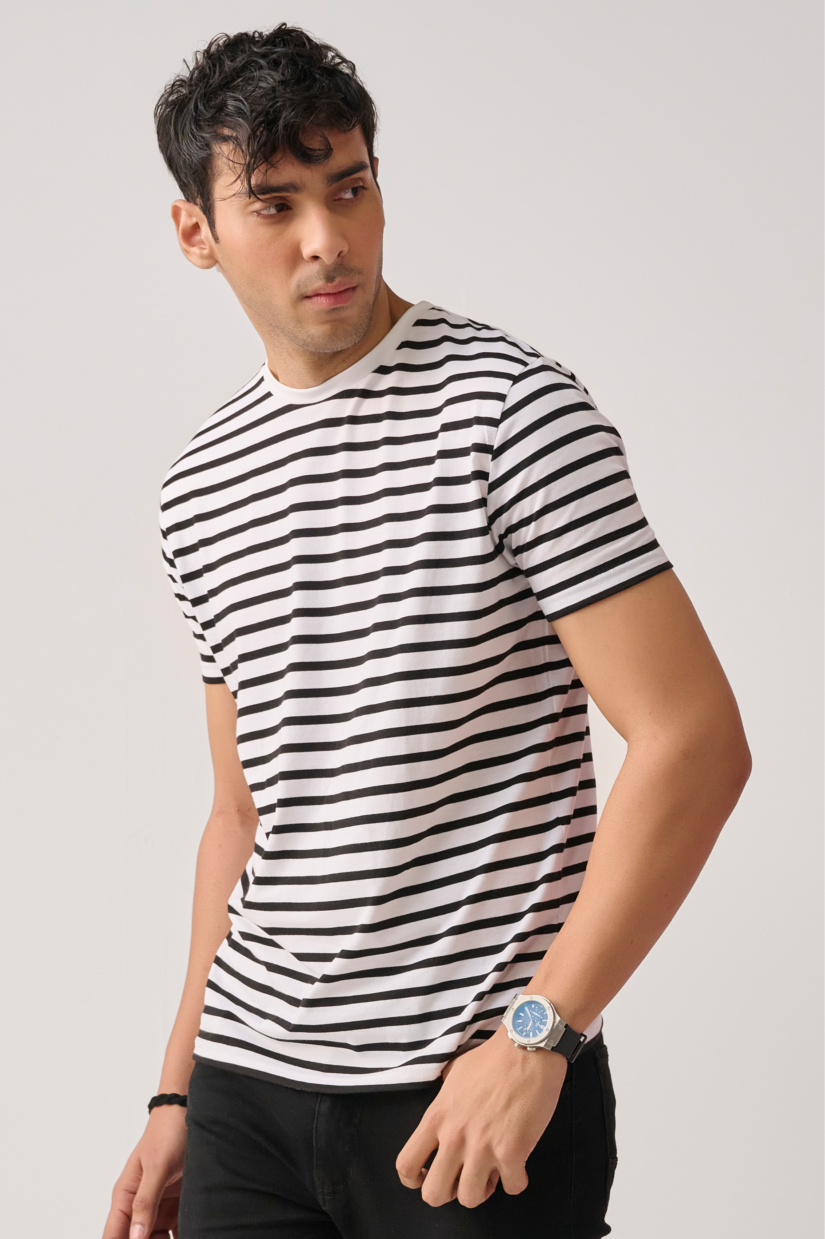 Men striped T-shirt Main image