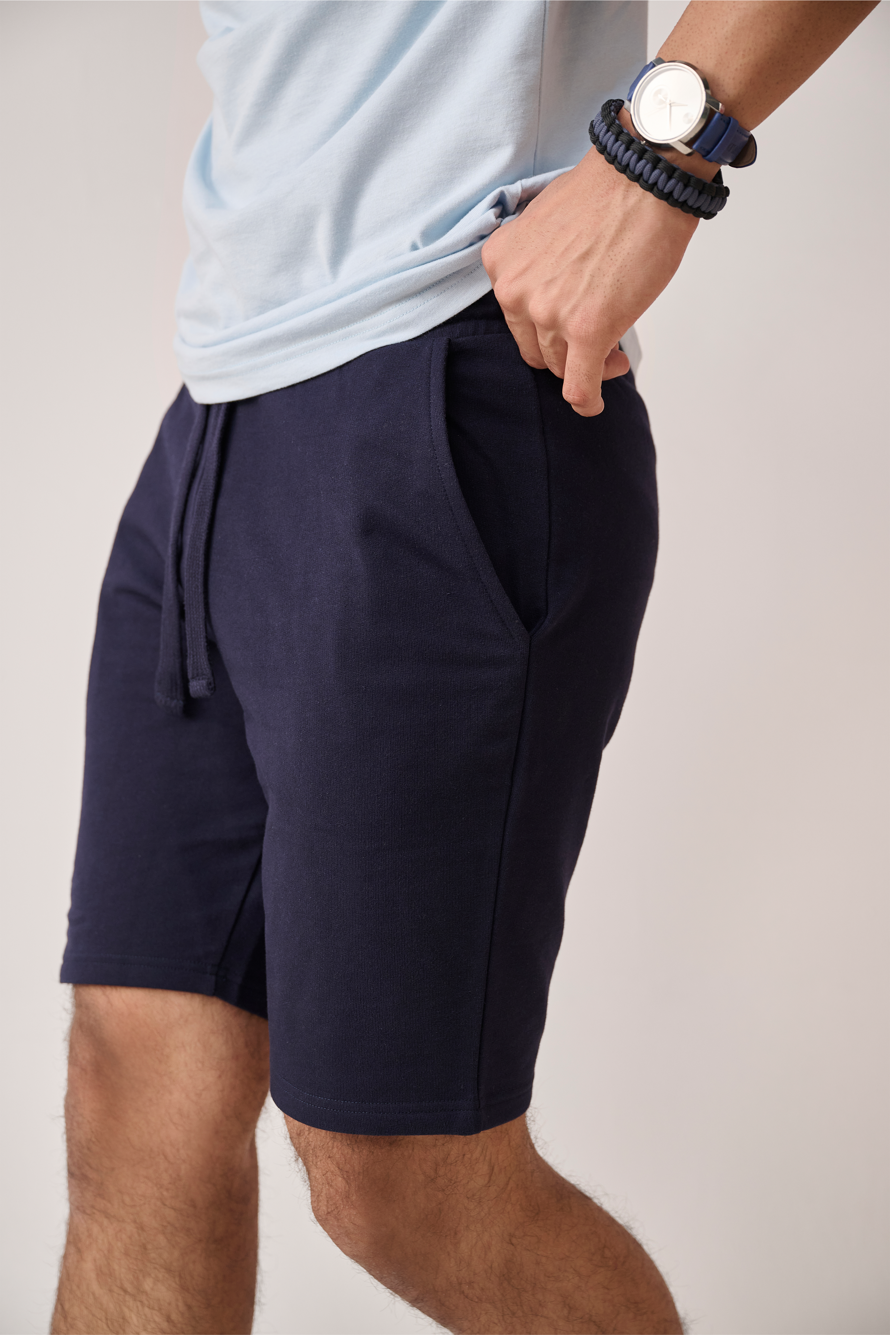 Terry Shorts – Navy Blue Main image