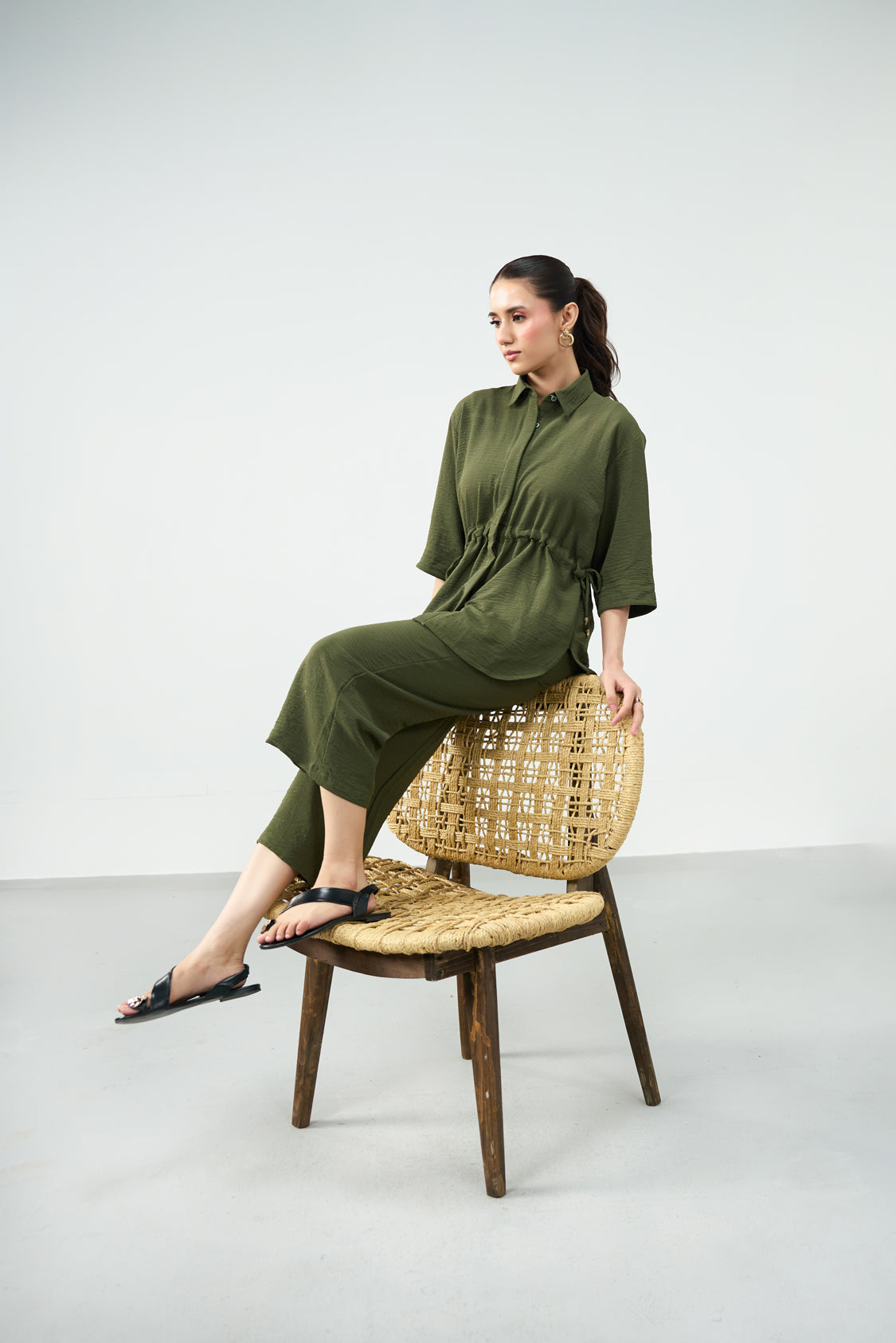 The hourglass set - Green