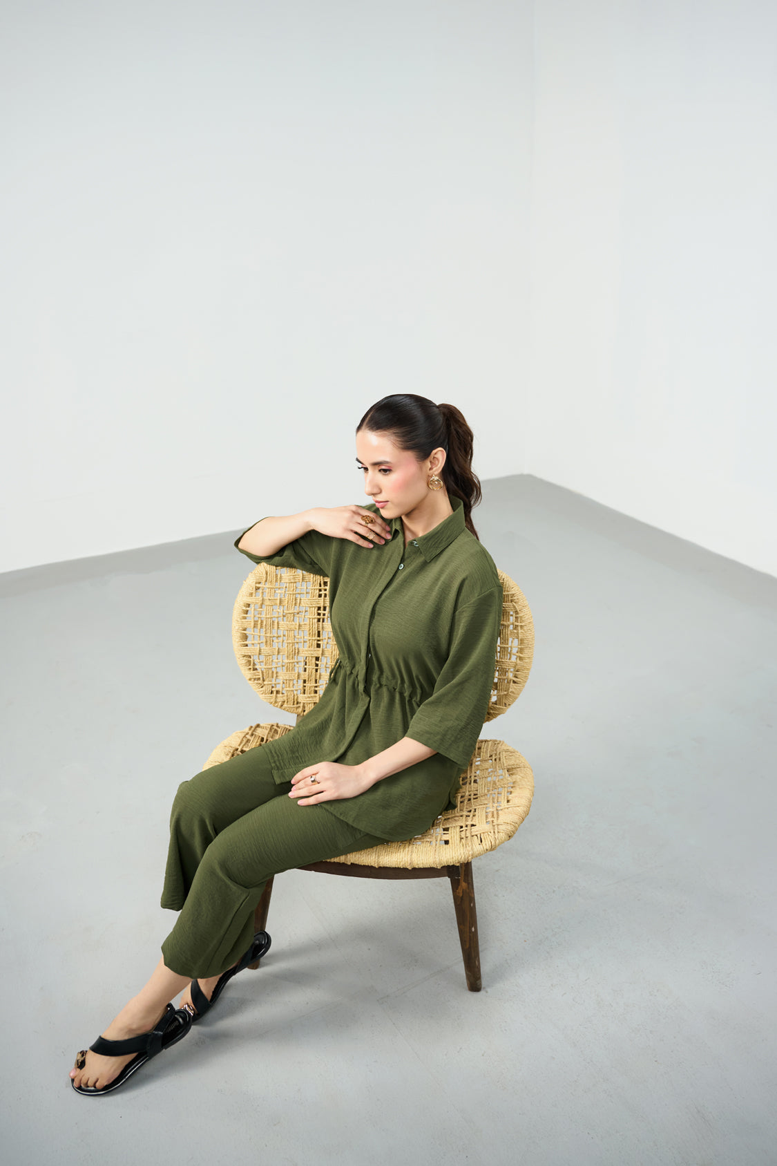 The hourglass set - Green
