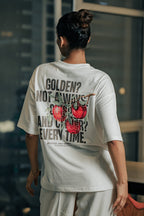 Crew Neck Graphic Tee - White