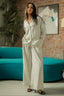 Co-ord Set with Cargo Pants - Cream