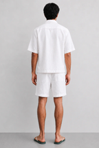 Cuban Collar Co-ord Set – White