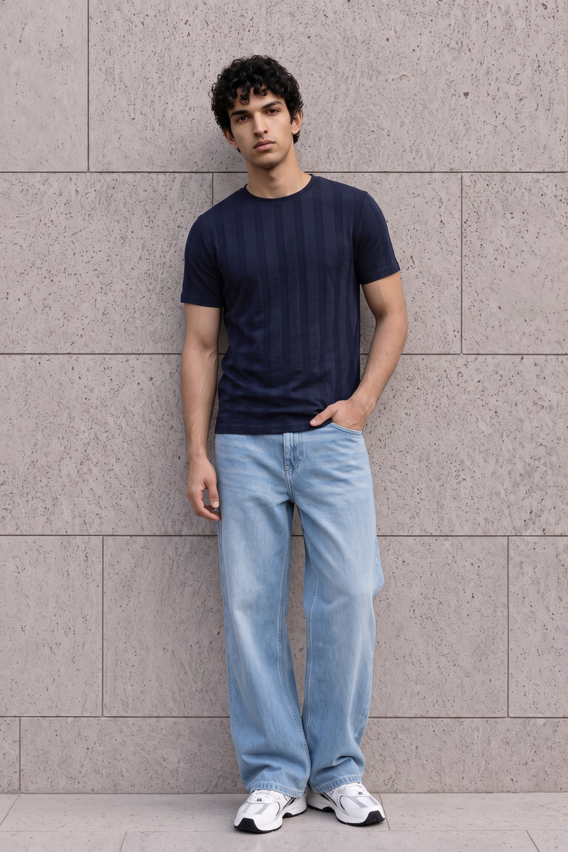 Classic Textured Tee Secondary image