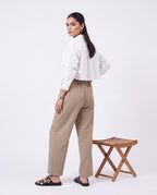 Pleated Tailored Pants
