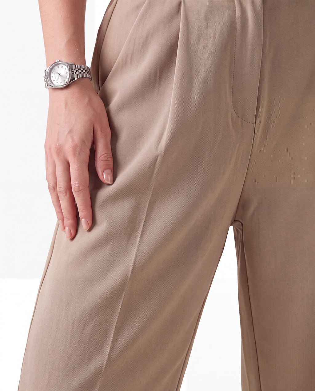 Pleated Tailored Pants