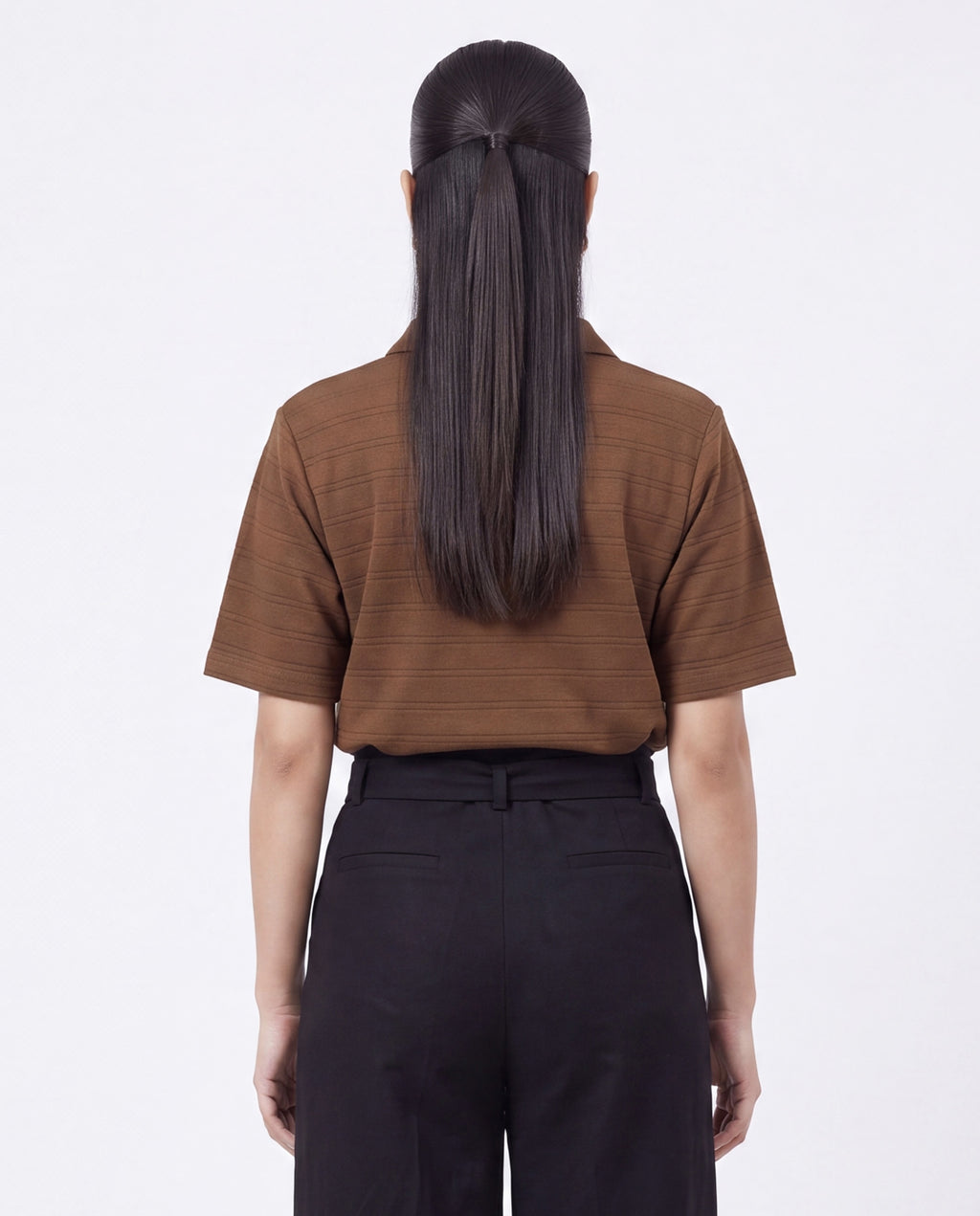 Pique baby Polo - Brown