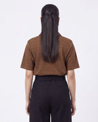 Pique baby Polo - Brown