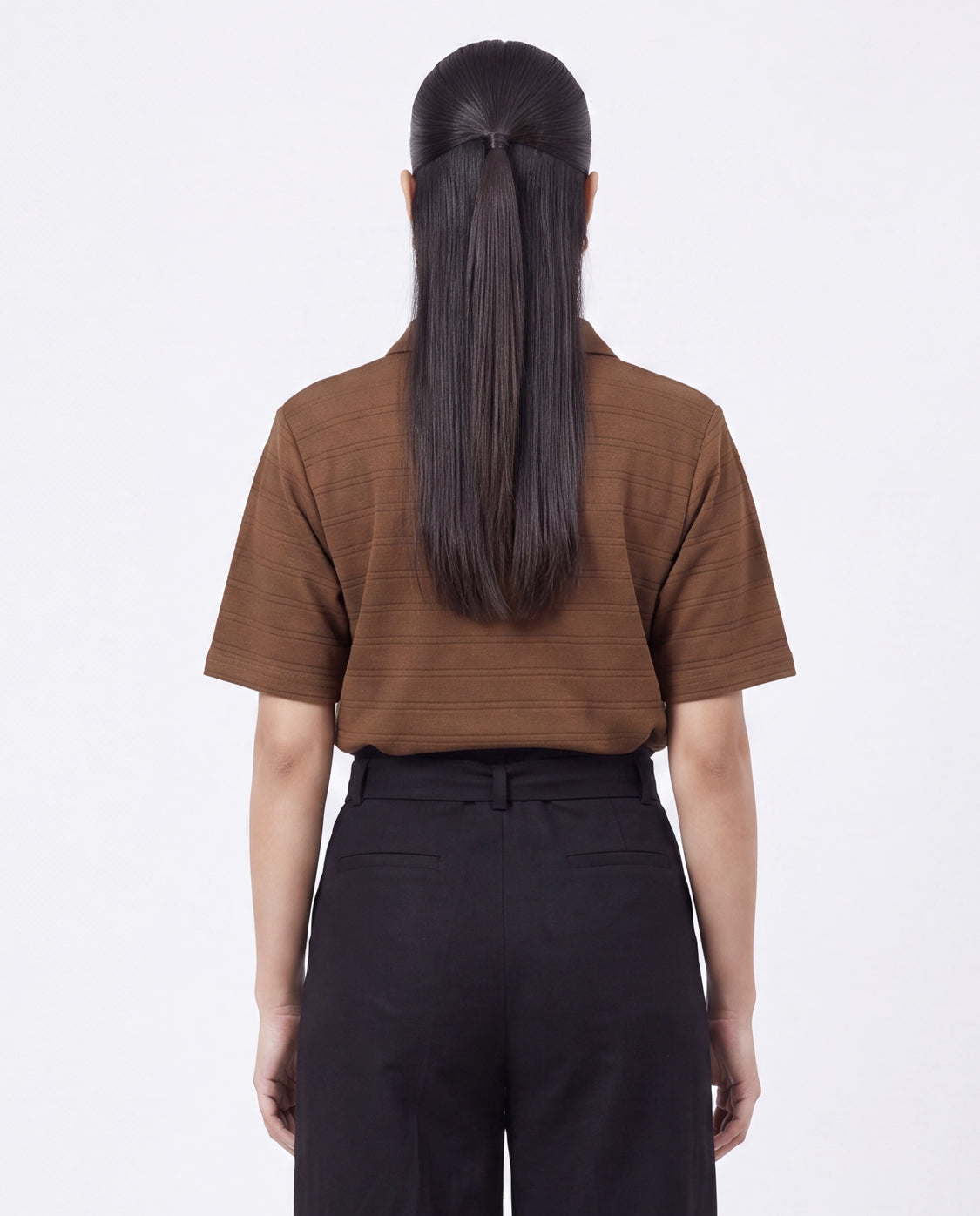 Pique baby Polo - Brown