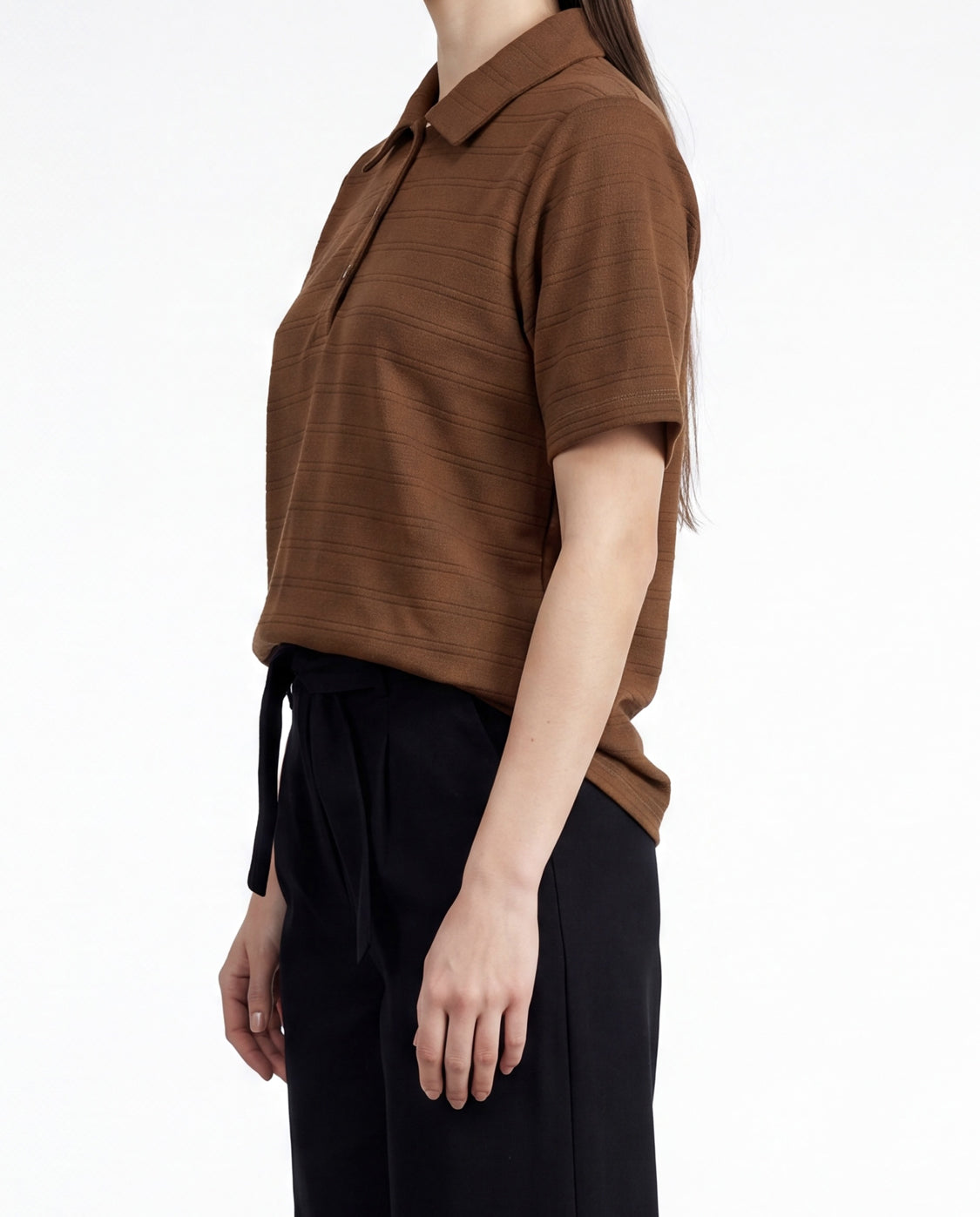 Pique baby Polo - Brown