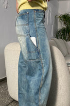 Baggy Balloon Fit Jeans