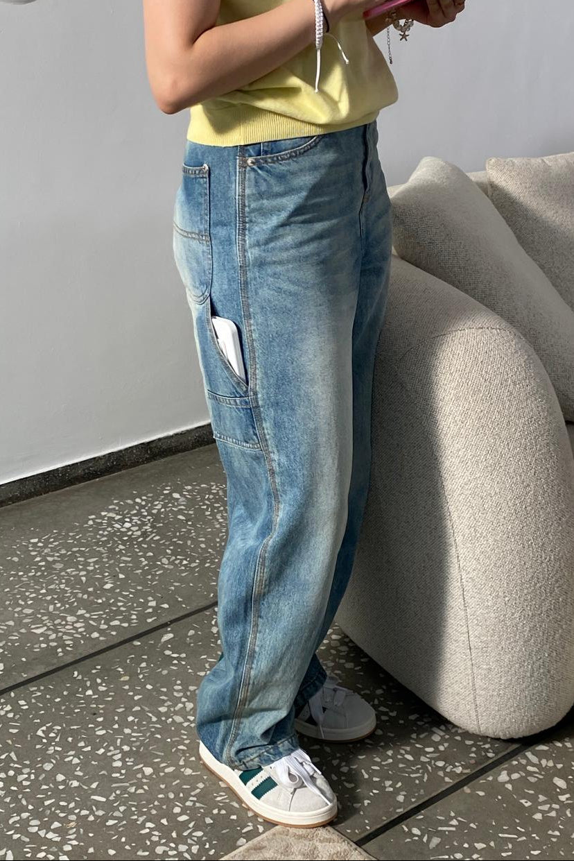 Baggy Balloon Fit Jeans Main image