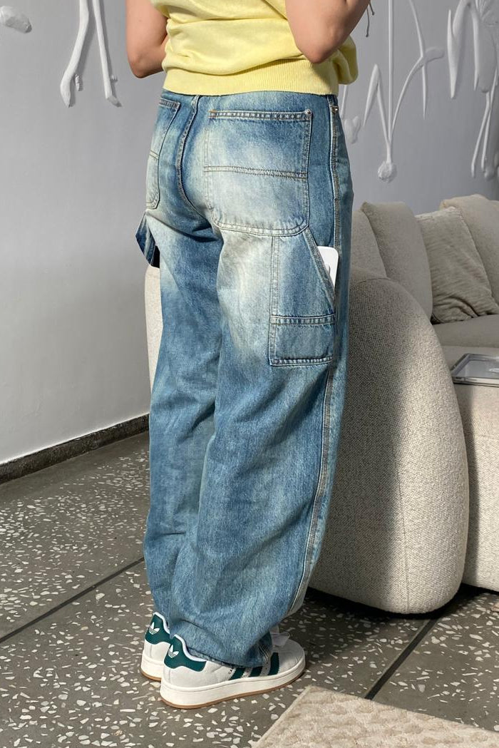Baggy Balloon Fit Jeans