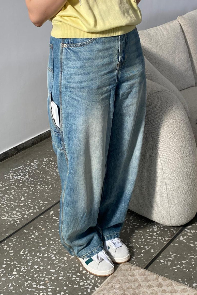 Baggy Balloon Fit Jeans