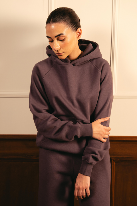 Everyday Hoodie Set - Ash Plum
