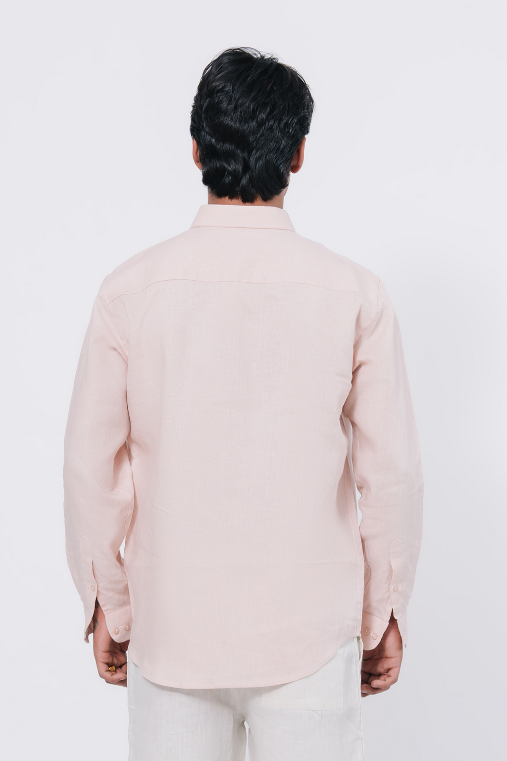 Basic Regular Fit Shirt – Peach