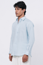 Basic Regular Fit Shirt – Light Blue