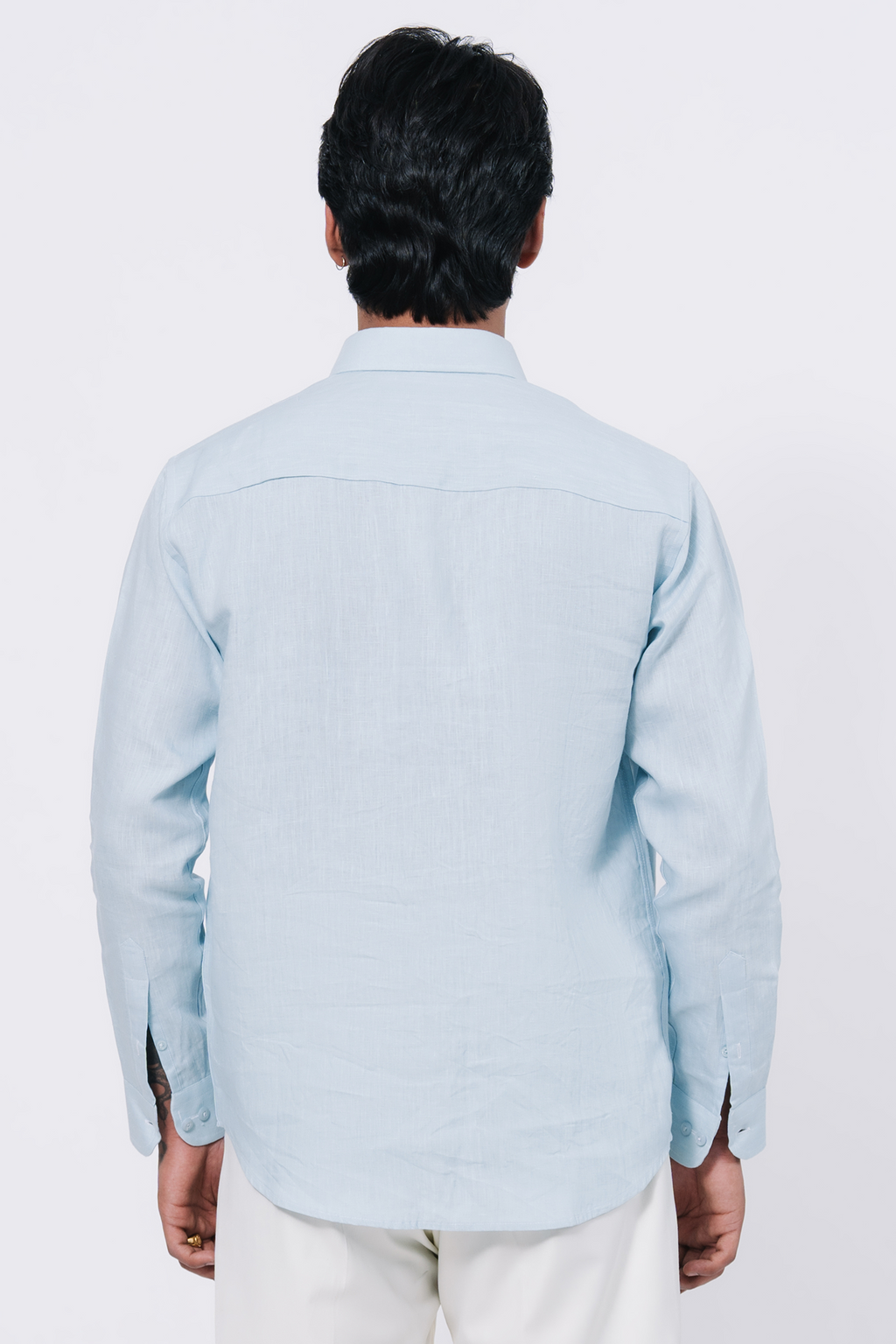 Basic Regular Fit Shirt – Light Blue