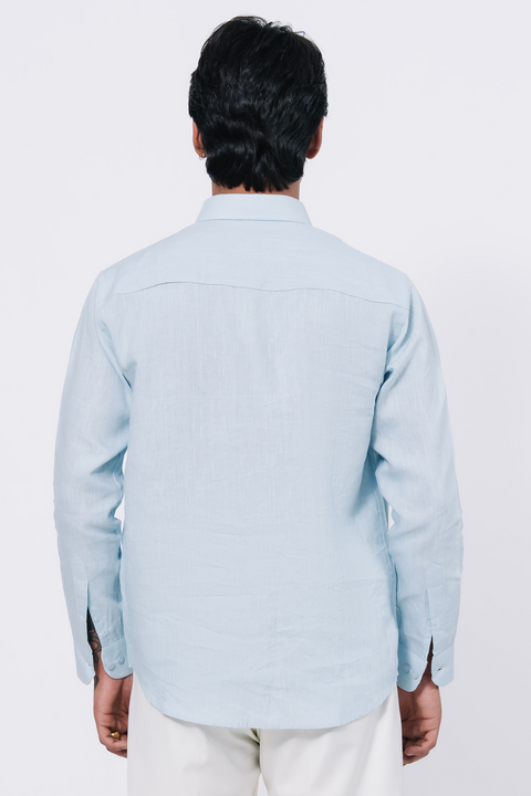 Basic Regular fit Shirt - Light Blue