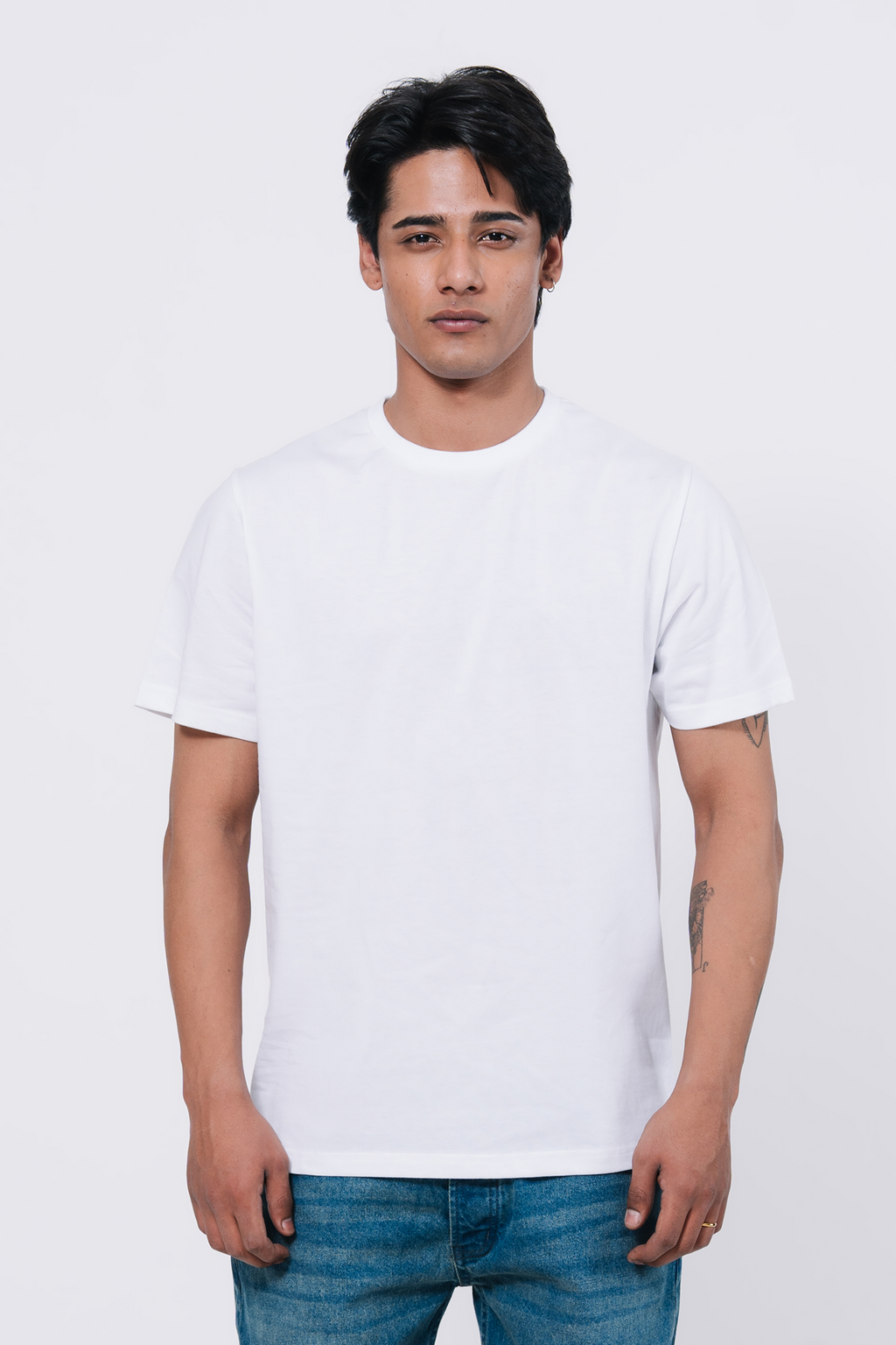 Premium Cotton T-Shirt – White