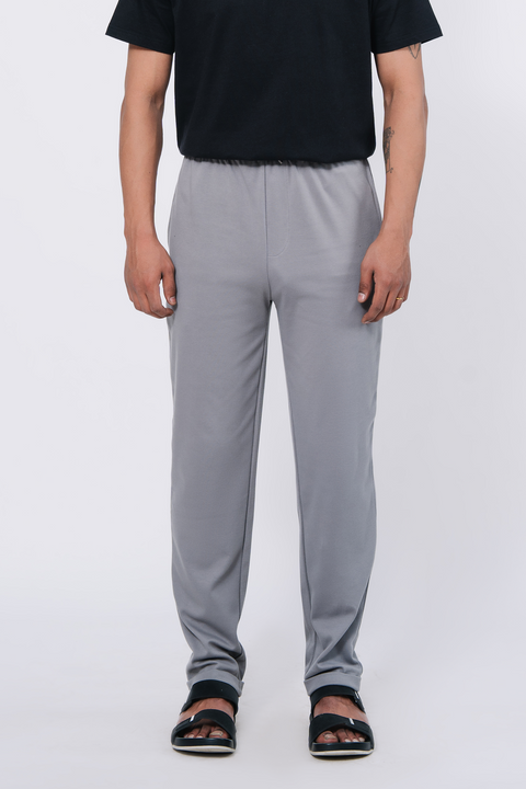 Straight Fit Jogger Trouser - Charcoal