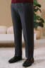 Pleated Adjustable Pants – Grey
