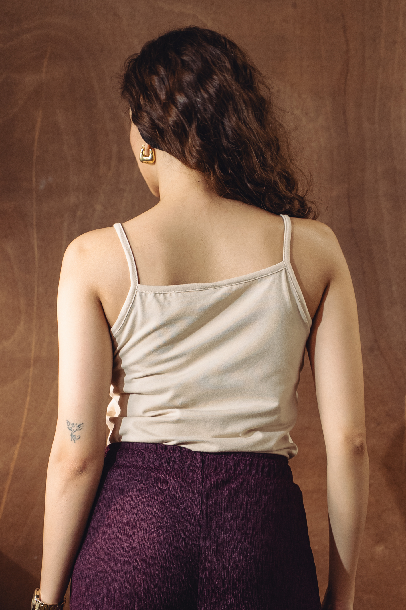 Slim Fit Camisole - Ivory Secondary image