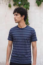 Navy Stripe Tee