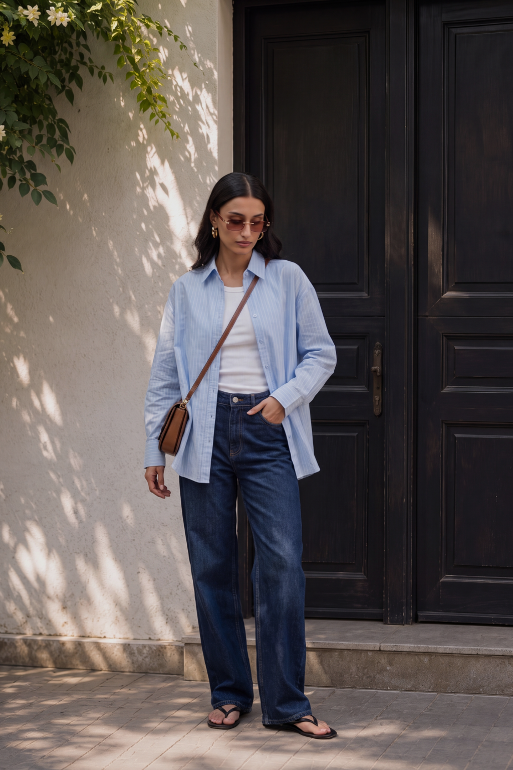 Cotton Candy Shirt - Baby Blue