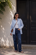 Cotton Candy Shirt - Baby Blue