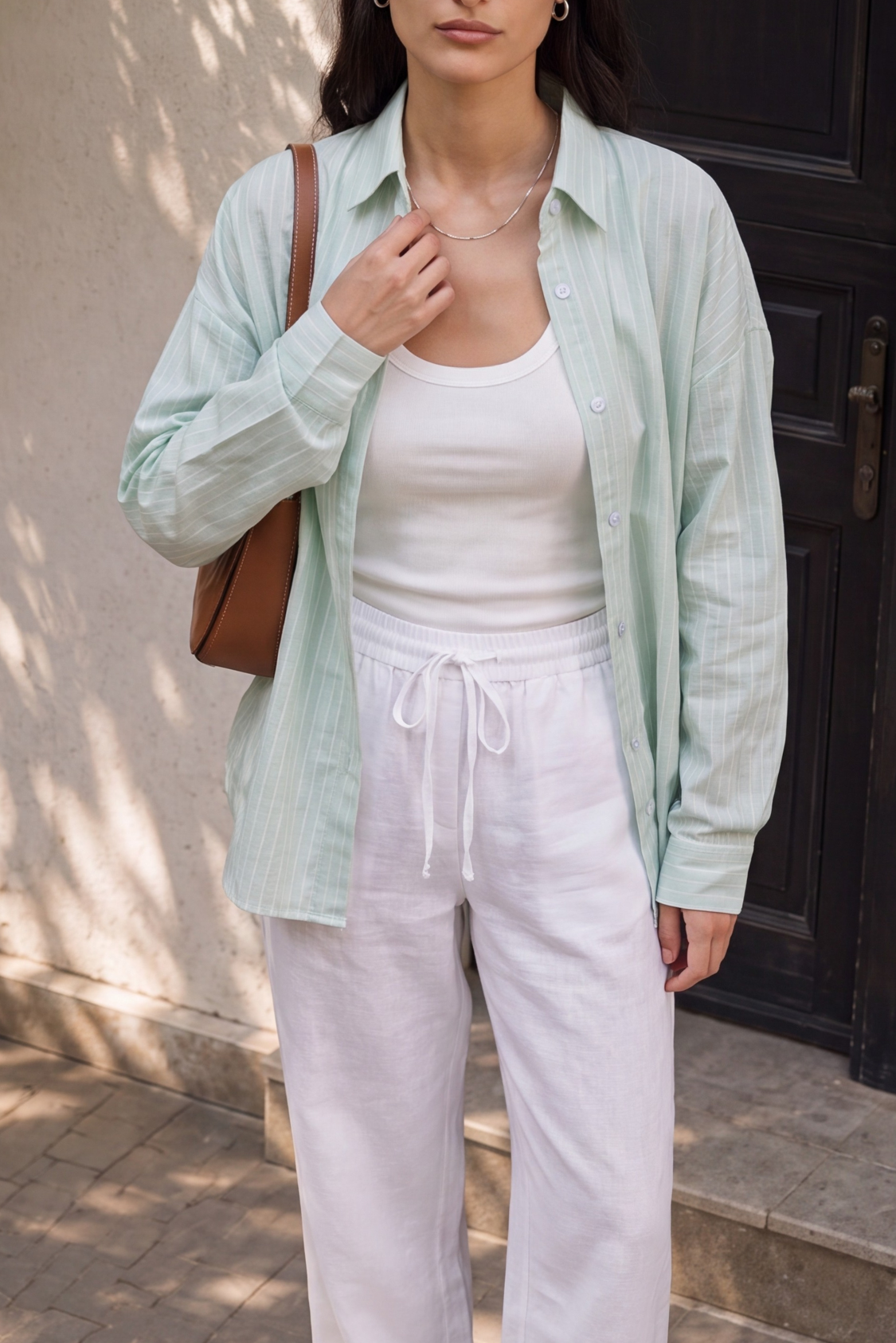 Cotton Candy Shirt - Pastel Green