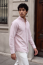 Everyday Linen Shirt - Mauve Fog