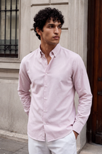Everyday Linen Shirt - Mauve Fog
