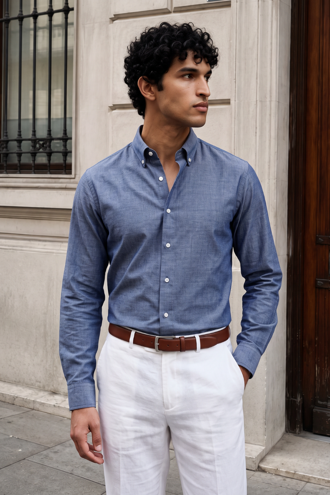 Everyday Linen Shirt - Dark Grey Main image