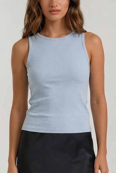 Women's Tank Top - Greyish Blue