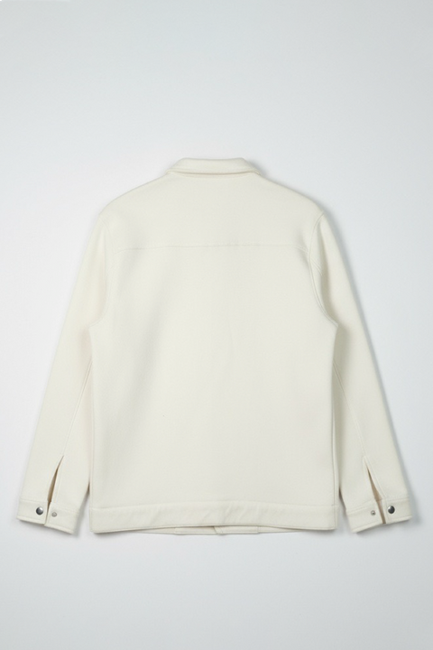 Full Zipper Jacket – Ivory