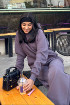 Everyday Hoodie Set - Ash Plum