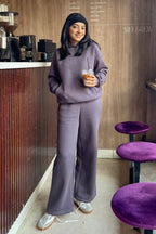 Everyday Hoodie Set - Ash Plum
