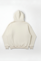 Heavy Fleece Pullover Hoodie – Ivory