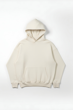 Heavy Fleece Pullover Hoodie – Ivory