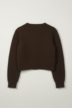 Cocoa Soft Knit Cardigan - Brown