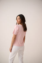 Over lock top - Light Pink